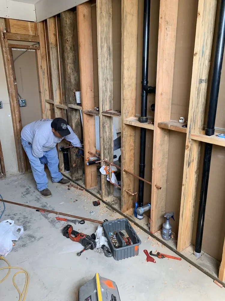 Commercial rough-in plumbing for Trenchless Sewer Repair in Piney Oaks